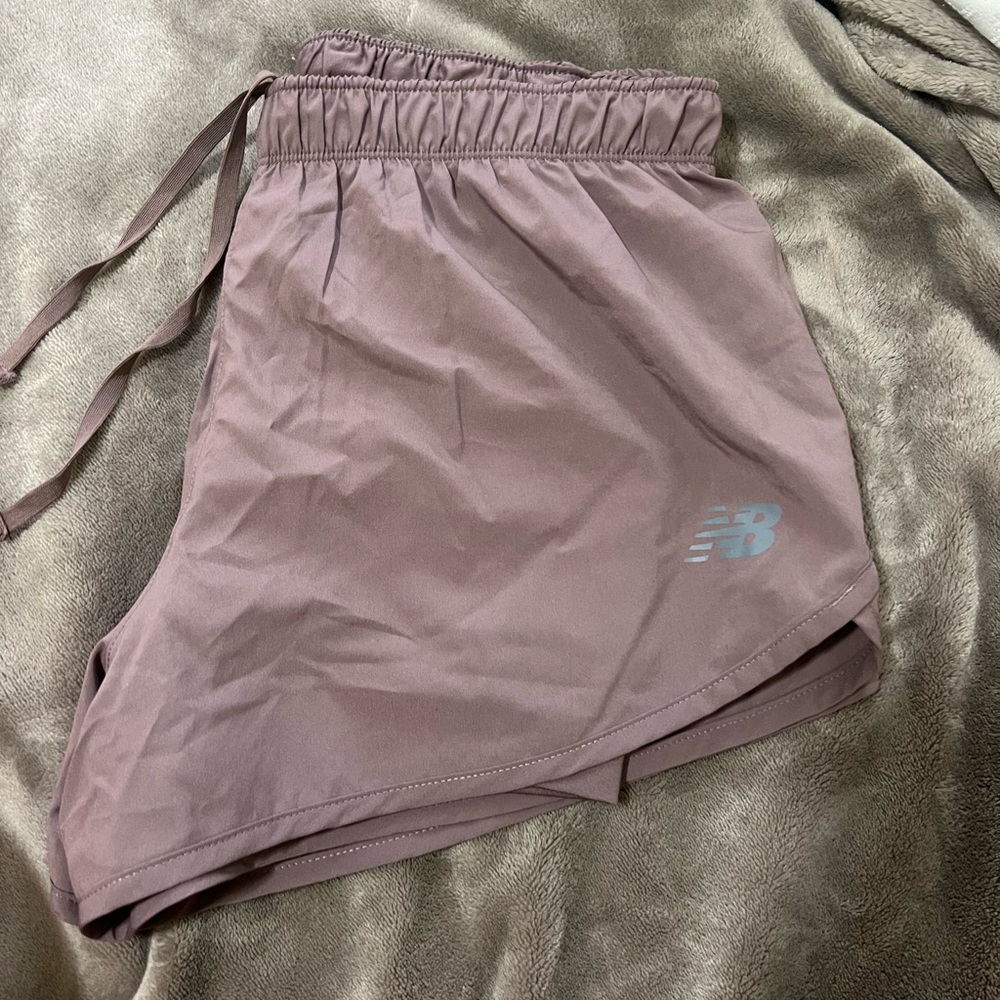 New Balance Tan Purple shorts size S
